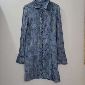 Free People Size 10 shirt dress